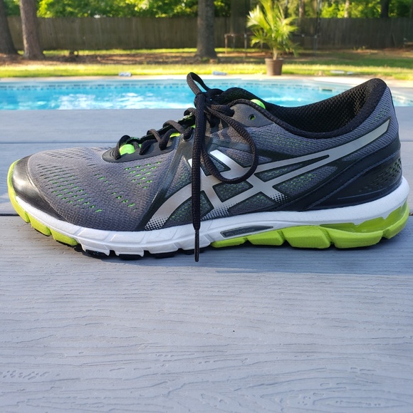 Asics Other - ASICS Mens Excel 33 Neon Green Running Shoes